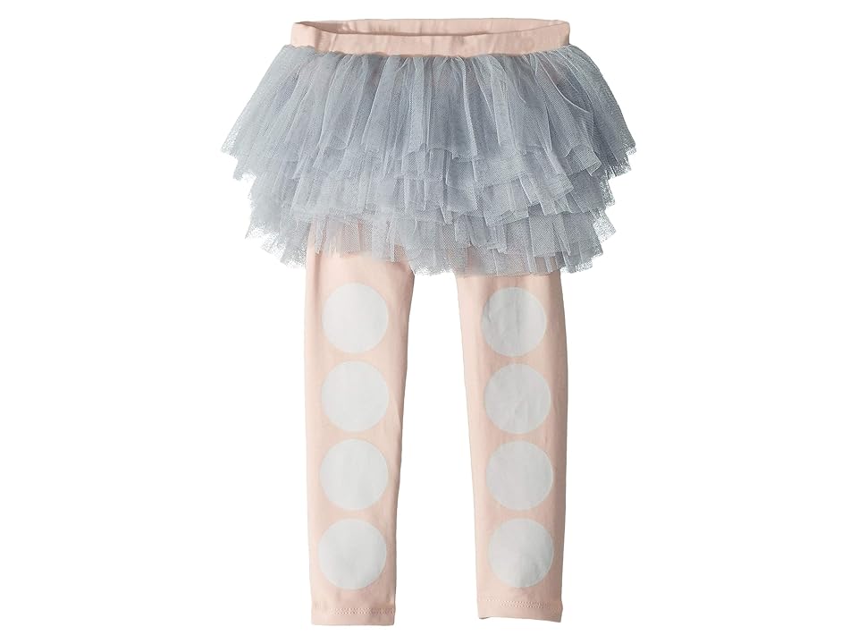 

Rock Your Baby Circus Tights (Toddler/Little Kids/Big Kids) (Pink/Grey Tulle) Girl's Casual Pants, Gray