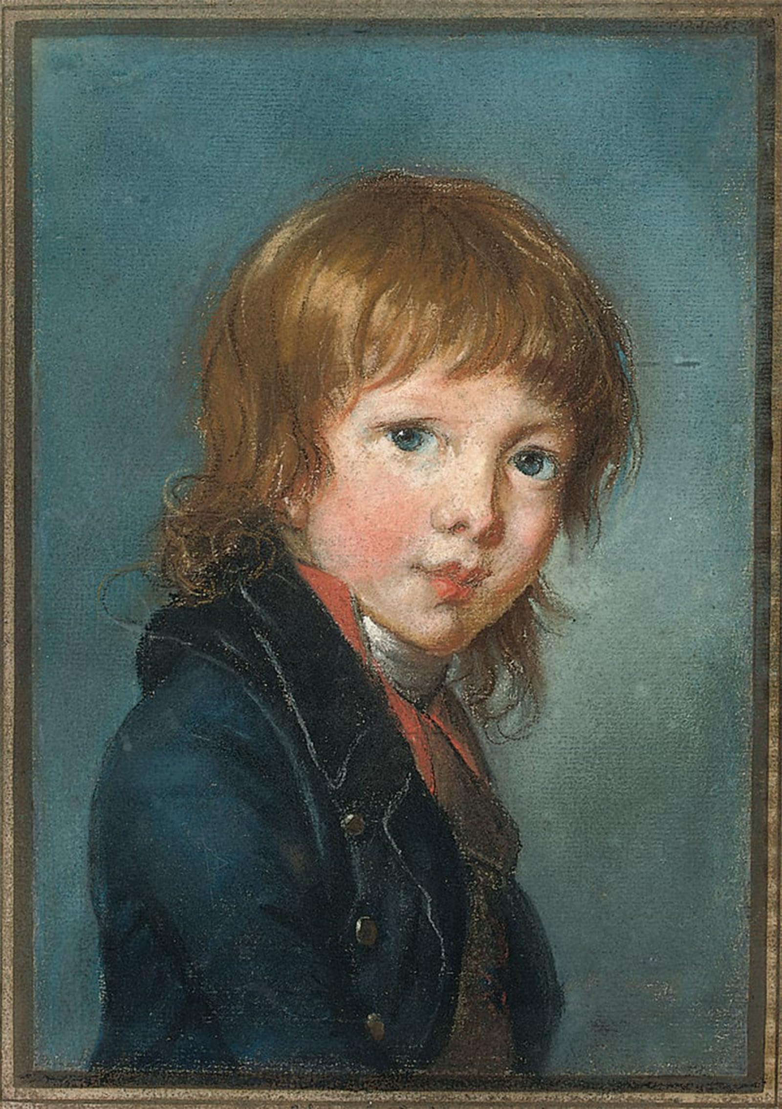 SERENDIPITP Abstract Painting Mural Print Picture Wall Decor Painting Portrait of a Boy by Elisabeth Louise Vigee Lebrun Vintage Wall Artwork for Home Decor 60x90cm