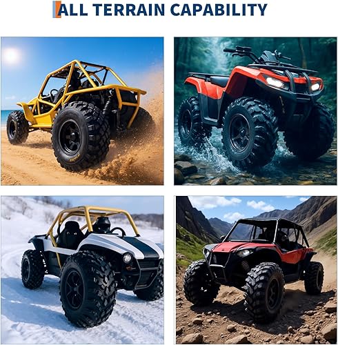 Miniatura 5 de Neumáticos para cuatrimoto, paquete de 2 neumáticos de 26 x 11  12 26 x 11 x 12 para ATV, UTV para senderos, desierto, barro, suciedad, calle,