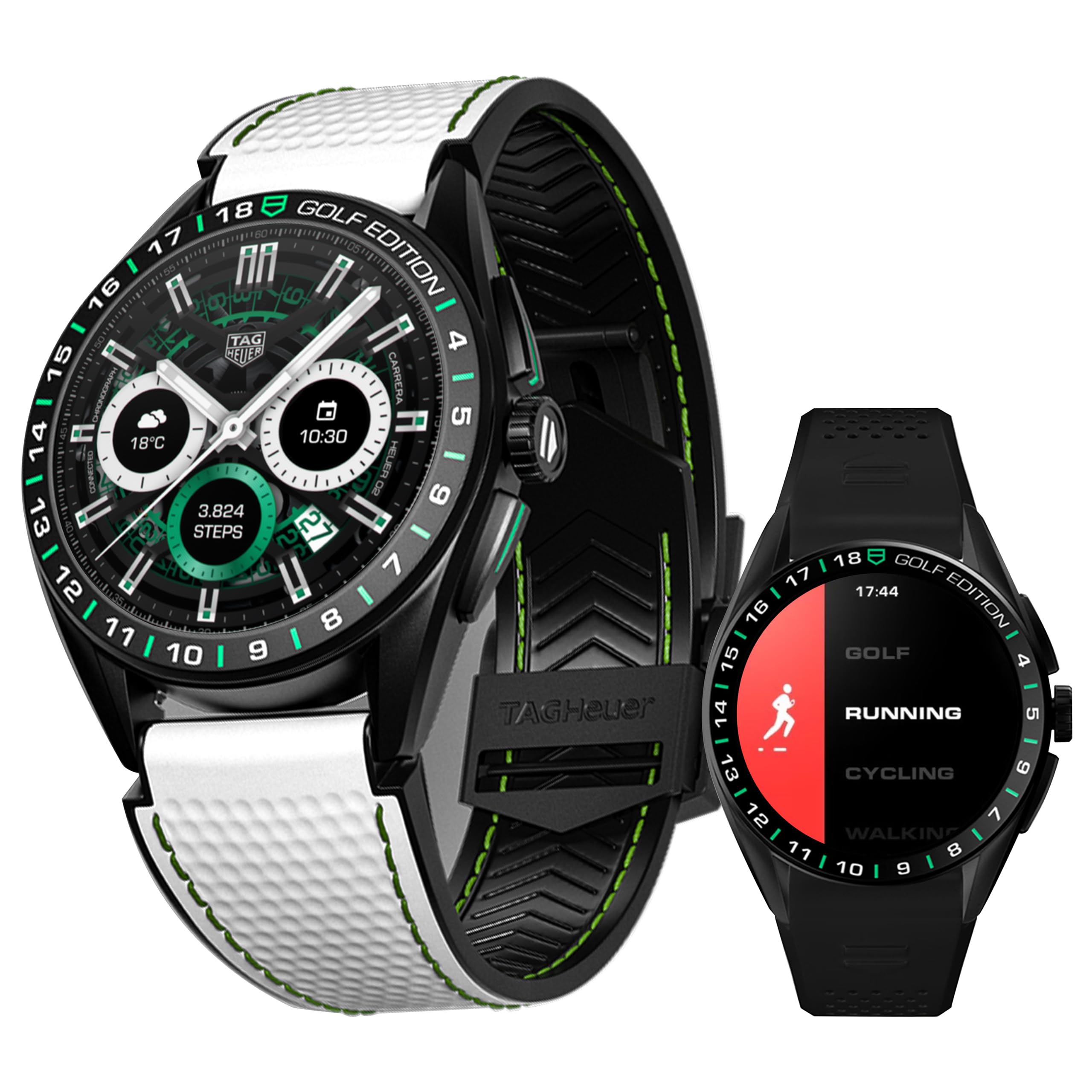 時計 TAG HEUER GOLF EDITION SBR8A81.EB0251 TAG Heuer Connected Calibre E4 Golf Edition - Titanium Case