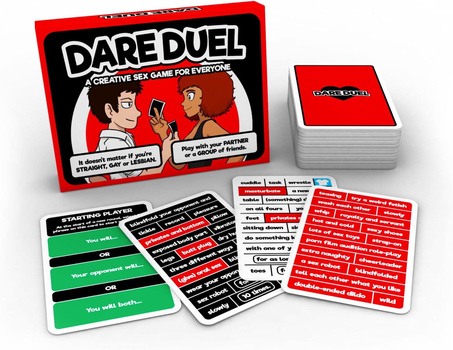 Dare Duel - A Hot Truth or Dare Game for Couples or Groups