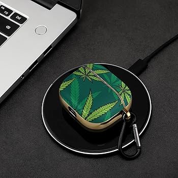 Amazon | AirPods 3 ケース マリファナ柄 カラビナ付き AirPods