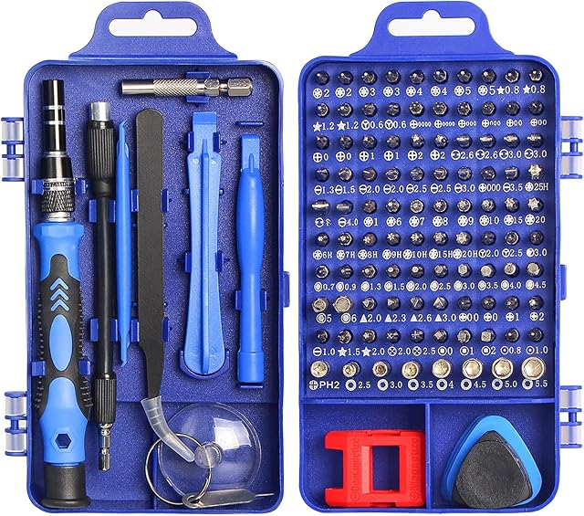 Precision Screwdriver Set, Faireach 115 in 1 Professional Repair Tool Kit with Portable Case, Magnetic Screw Driver Set for PC, Computer, Cellphone, Tablet, iPhone, iPad, Mac, Electronic etc