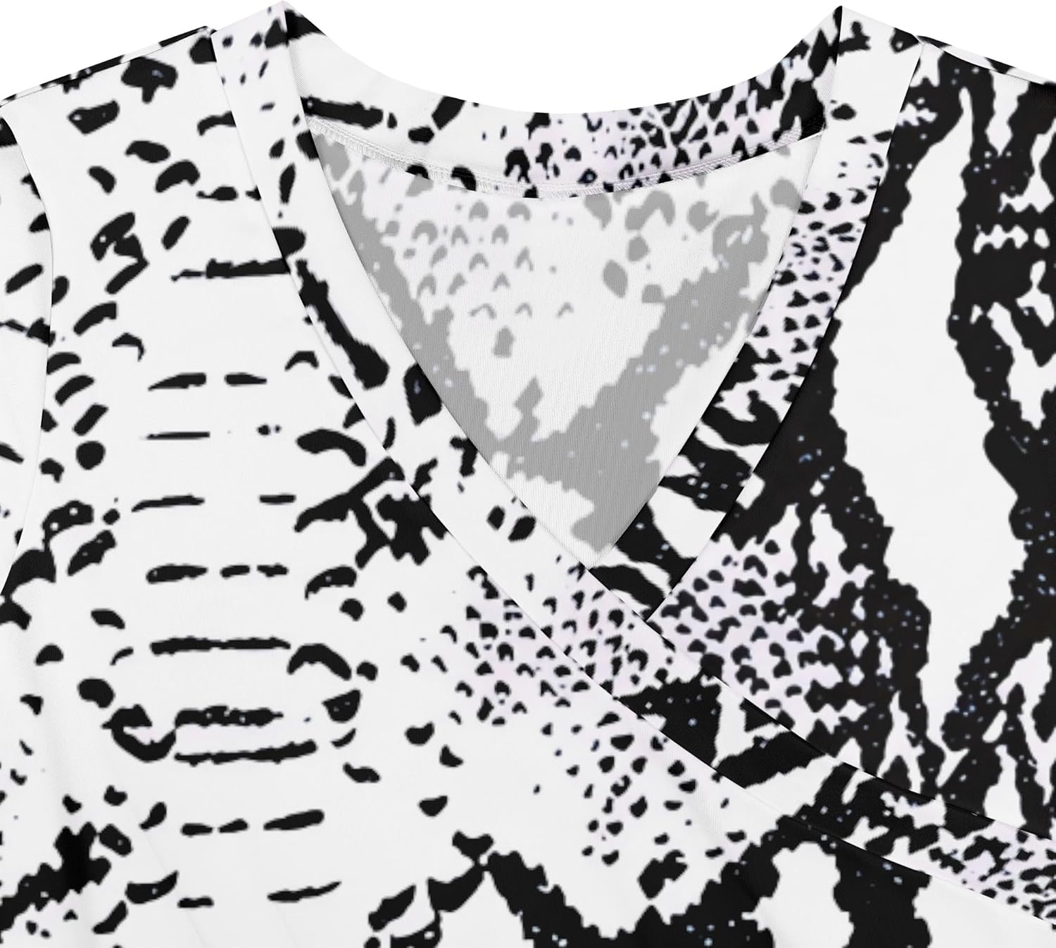 Womens Print Maxi Dresses 3/4 Sleeves Flowy Long Dress V Neck Wrap Tie Waist Sundress(Colorful26 M) - Image 8