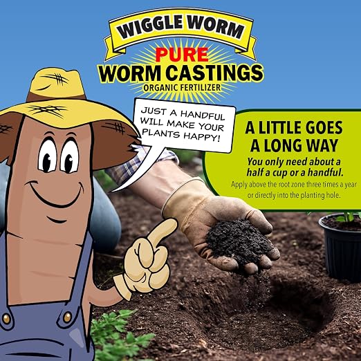 Wiggle Worm 100% Orgánico Humus de Lombriz 15 lbs Pack de 2 miniatura 4