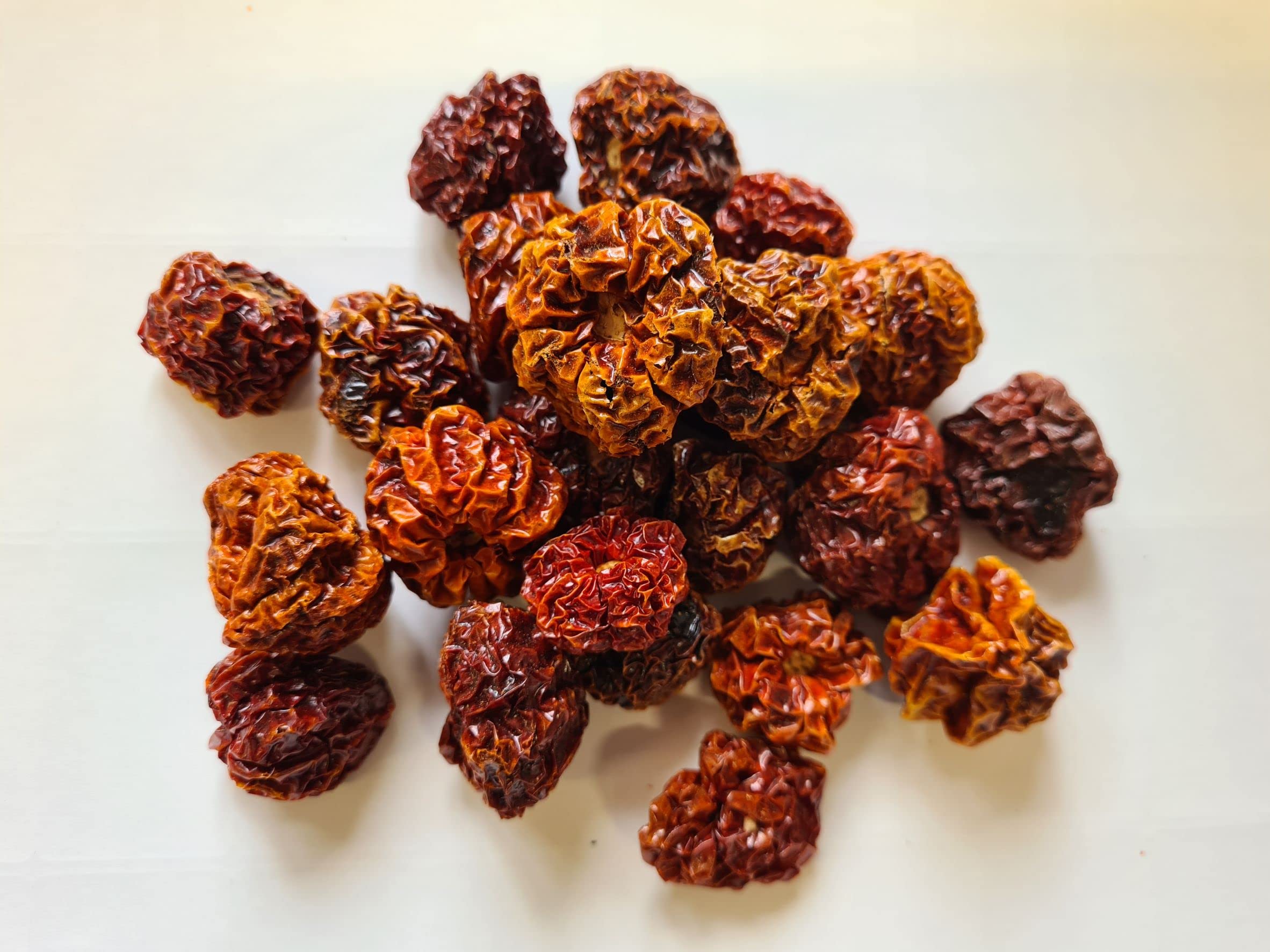 Dried Scotch Bonnet Chilli Pods Stemless Whole 100g Chilli Wizards