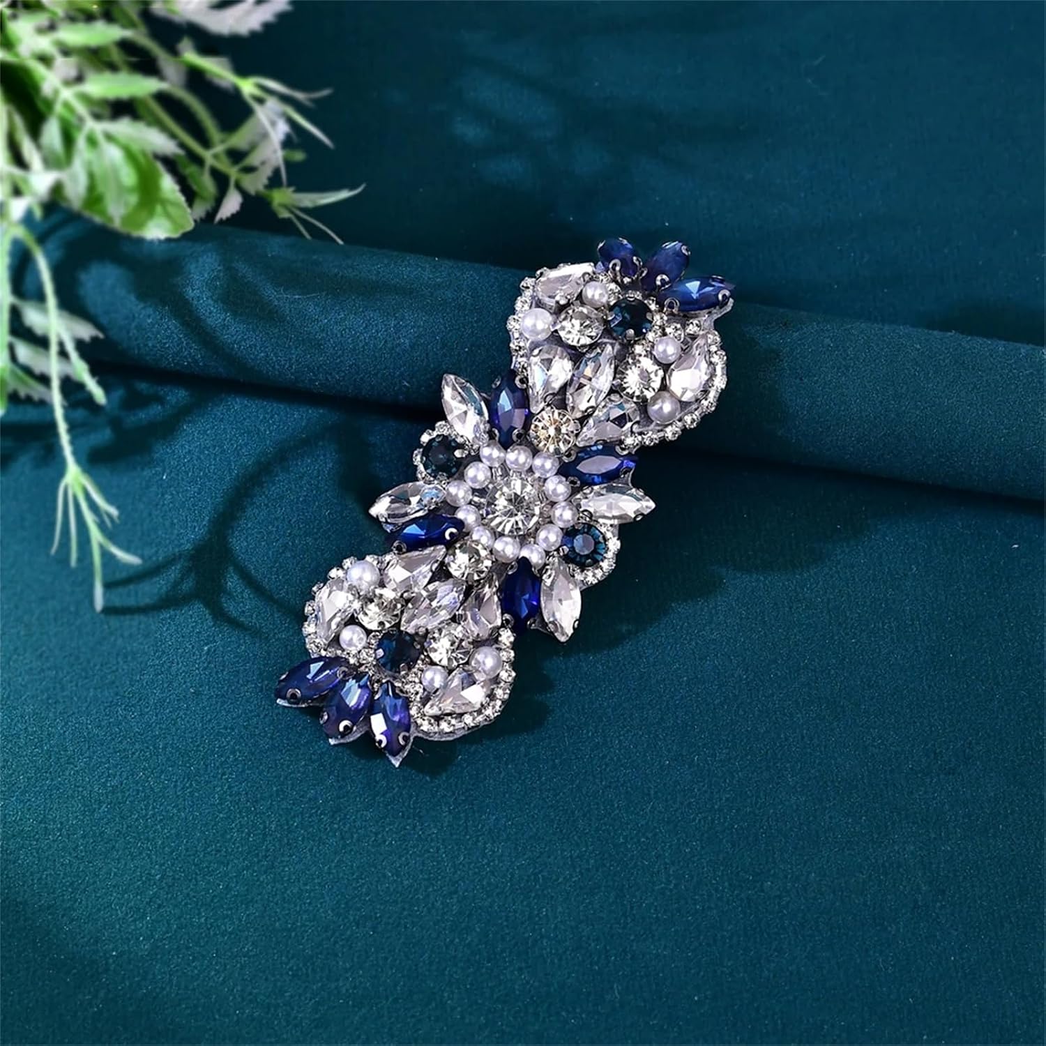 Women’S Handmade Rhinestone Pearl Bridal Belt Beaded Waist Jewelry Tie Sash For Wedding And Gown Accessories