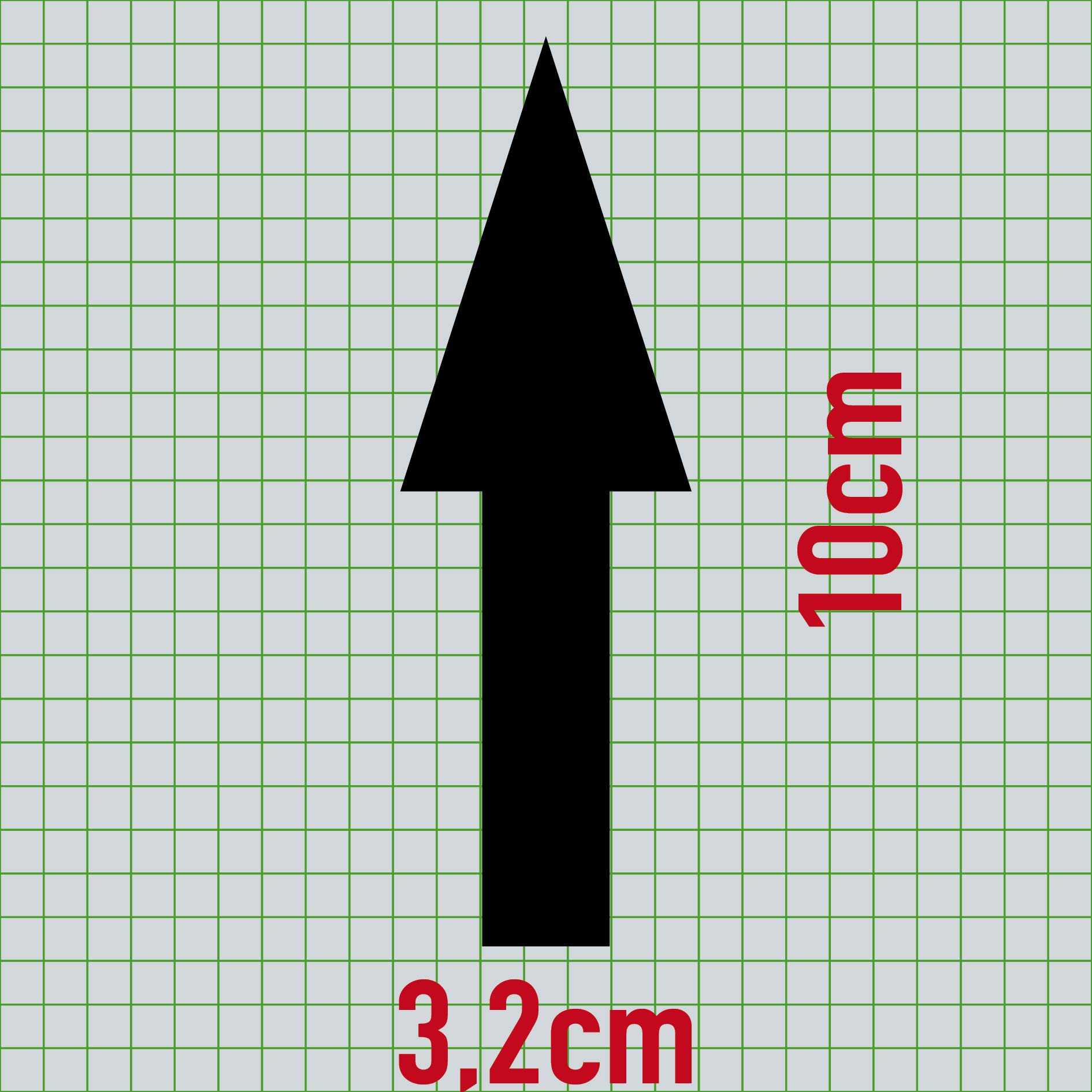 GreenIT Aufkleber 10cm X 10cm Schwarz Pfeil Tattoo  Produktbild-Vorschau 8