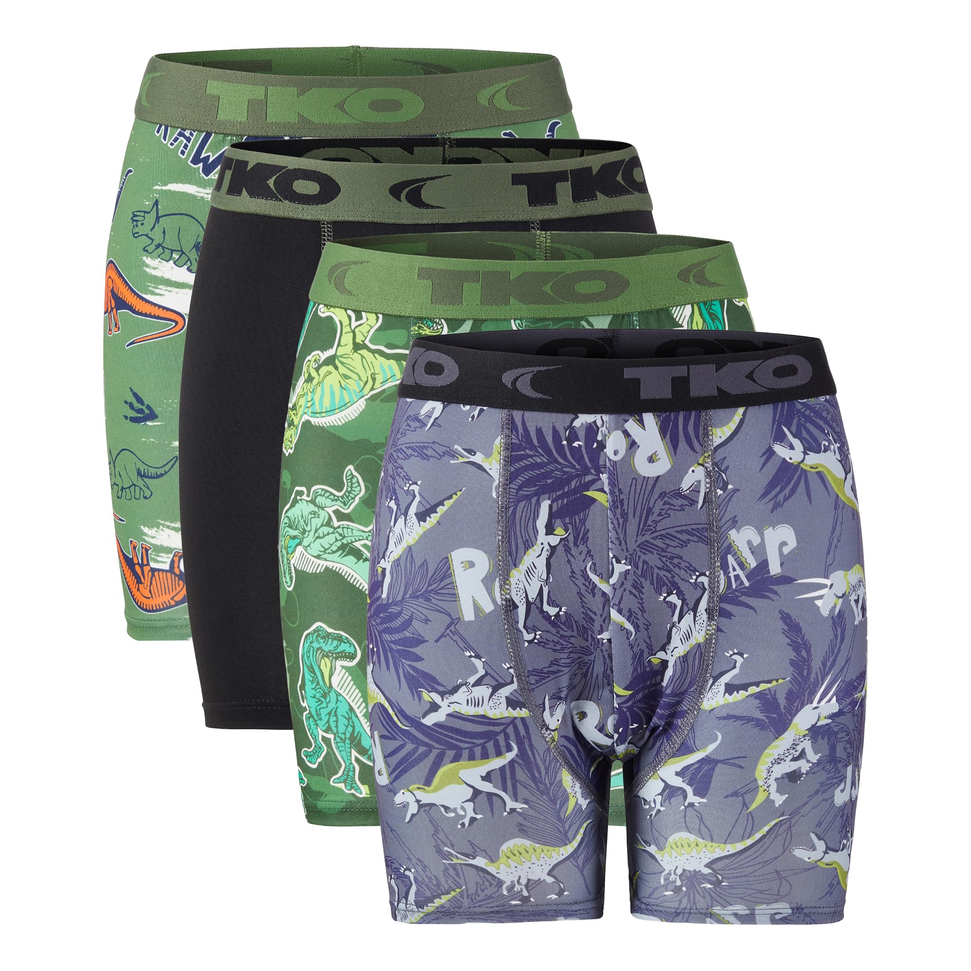 TKO Boys Underwear 4 Pack Boys Boxer Briefs Underwear Boy Pack Boys Boxers Boys Underwear Boxer Briefs