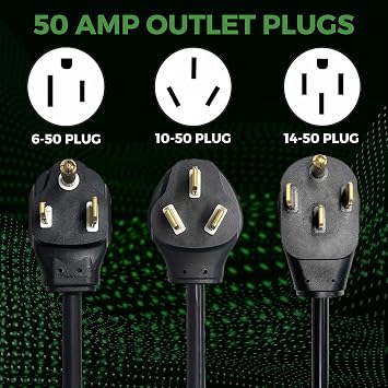PRIMECOM 50 Amp Level-2 EV Wall Charger Station 220 Volt for TESLA, Volkswagen ID4, Mustang Mach-E, Ford F150, Audi ETron, Toyota RAV4, Kia EV6, Hyundai IONIQ 5, Polestar, Rivian (25 Feet, NEMA 6-50P)