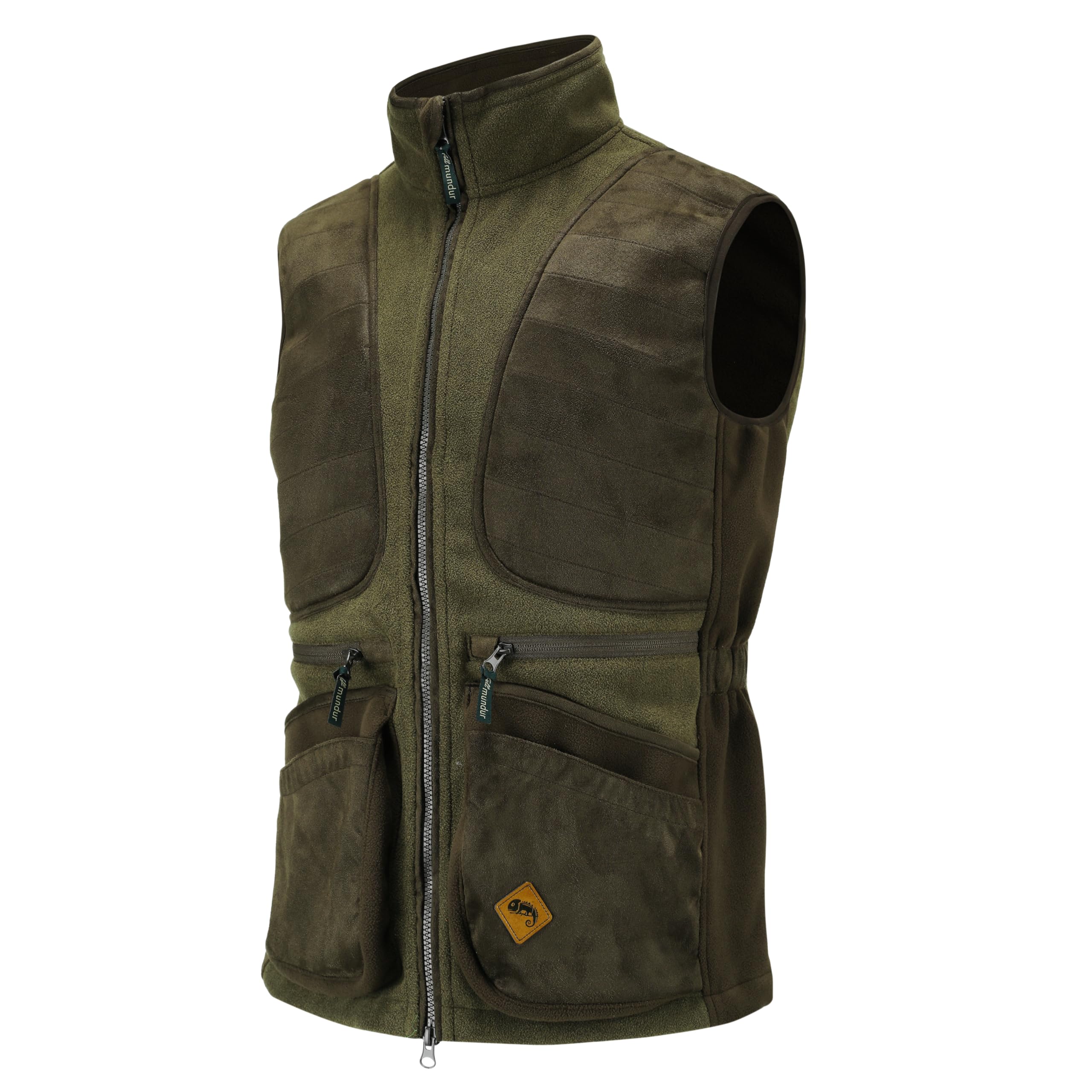 Jagdweste Fleece Schießweste atmungsaktive Hundetrainerweste Outdoor-Weste mit mehreren Taschen Haustiertrainer für Herren