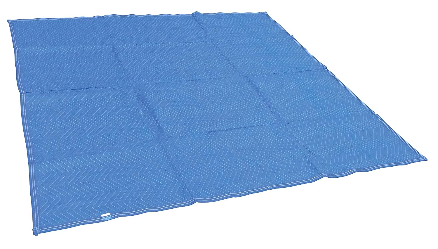 Vestil QPC-7280-DP-1PK Polyester/Cotton General Duty Quilted Moving Pad 80 in. x 72 in. x 1 in. Blue