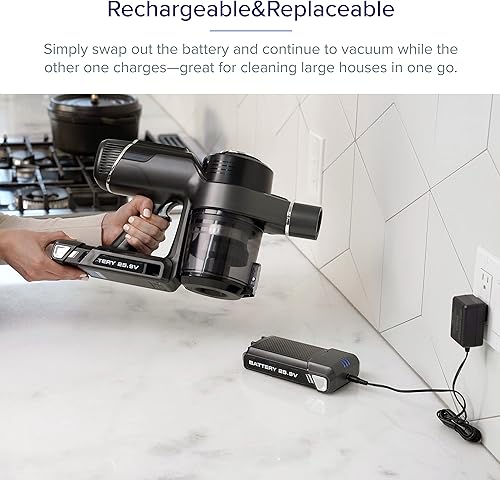 Miniatura 5 de LEVOIT VortexIQ 40-RB 2500 mAh hasta 40 minutos de funcionamiento color gris