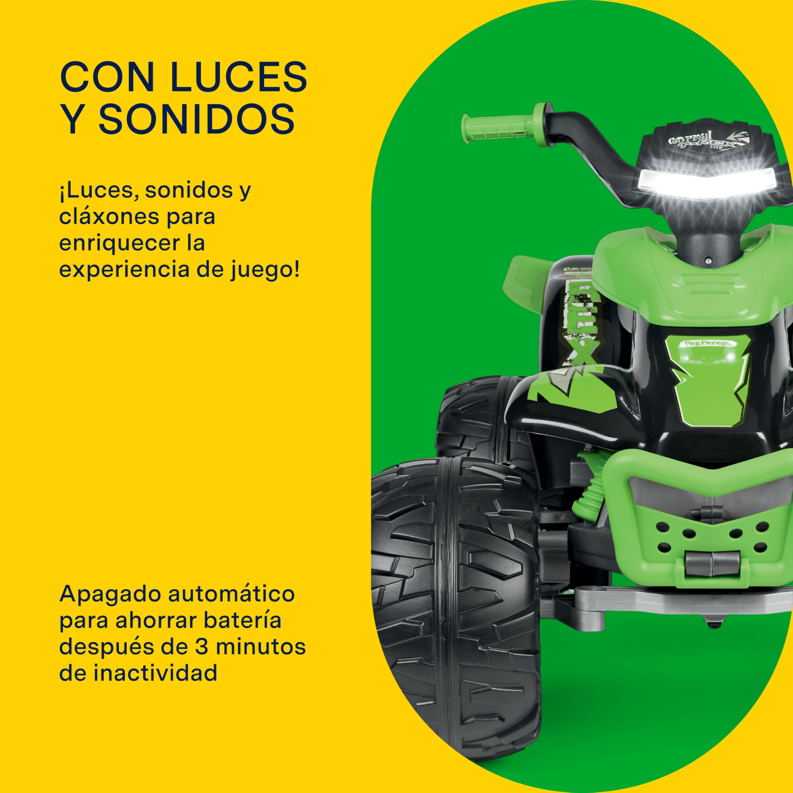Peg Perego Corral T-Rex 330 W, Rojo, 99.5 x 64.5 x 65.5 cm, IGOR0100