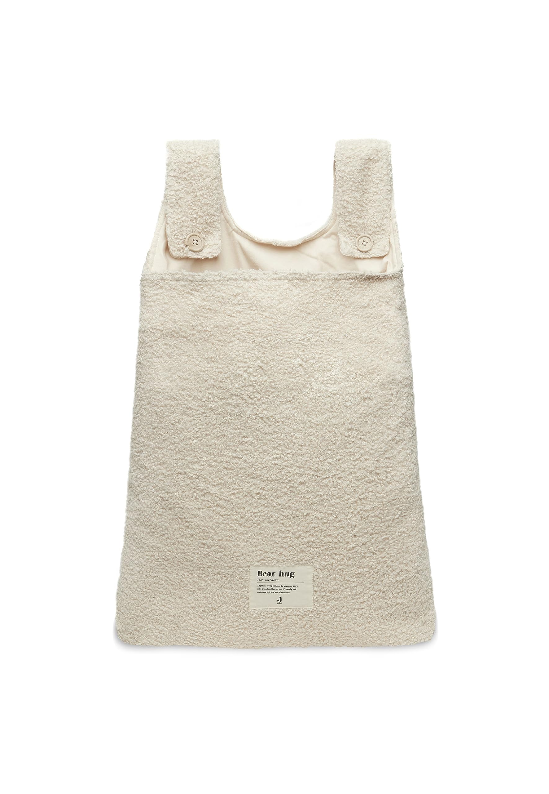 Jollein 010-871-66060 torba do przechowywania/worek do przechowywania/worek Boucle ivory