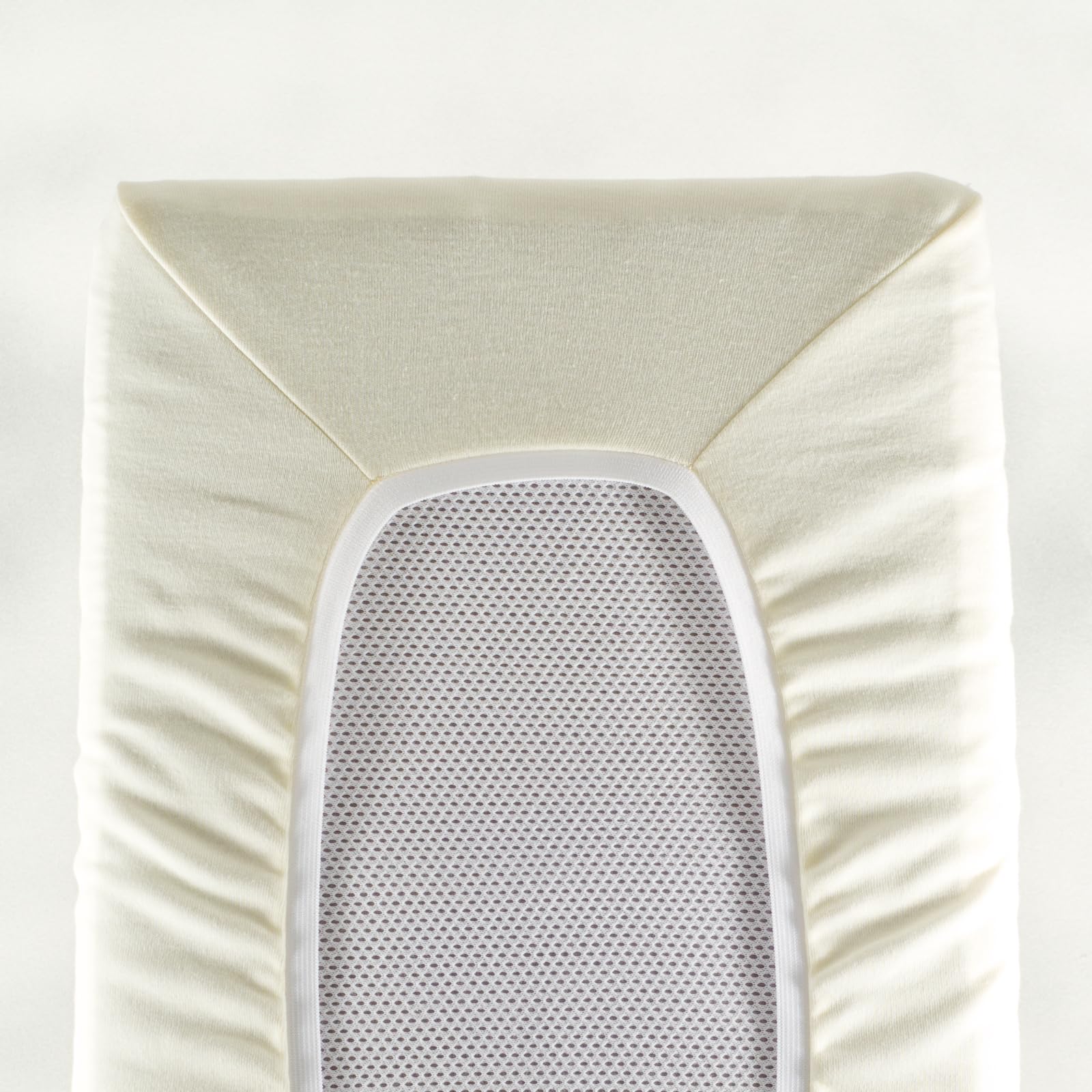 Organic Glovesheet, Small Travel Cot approx 95cm x 65cm, Cream, 1 sheet