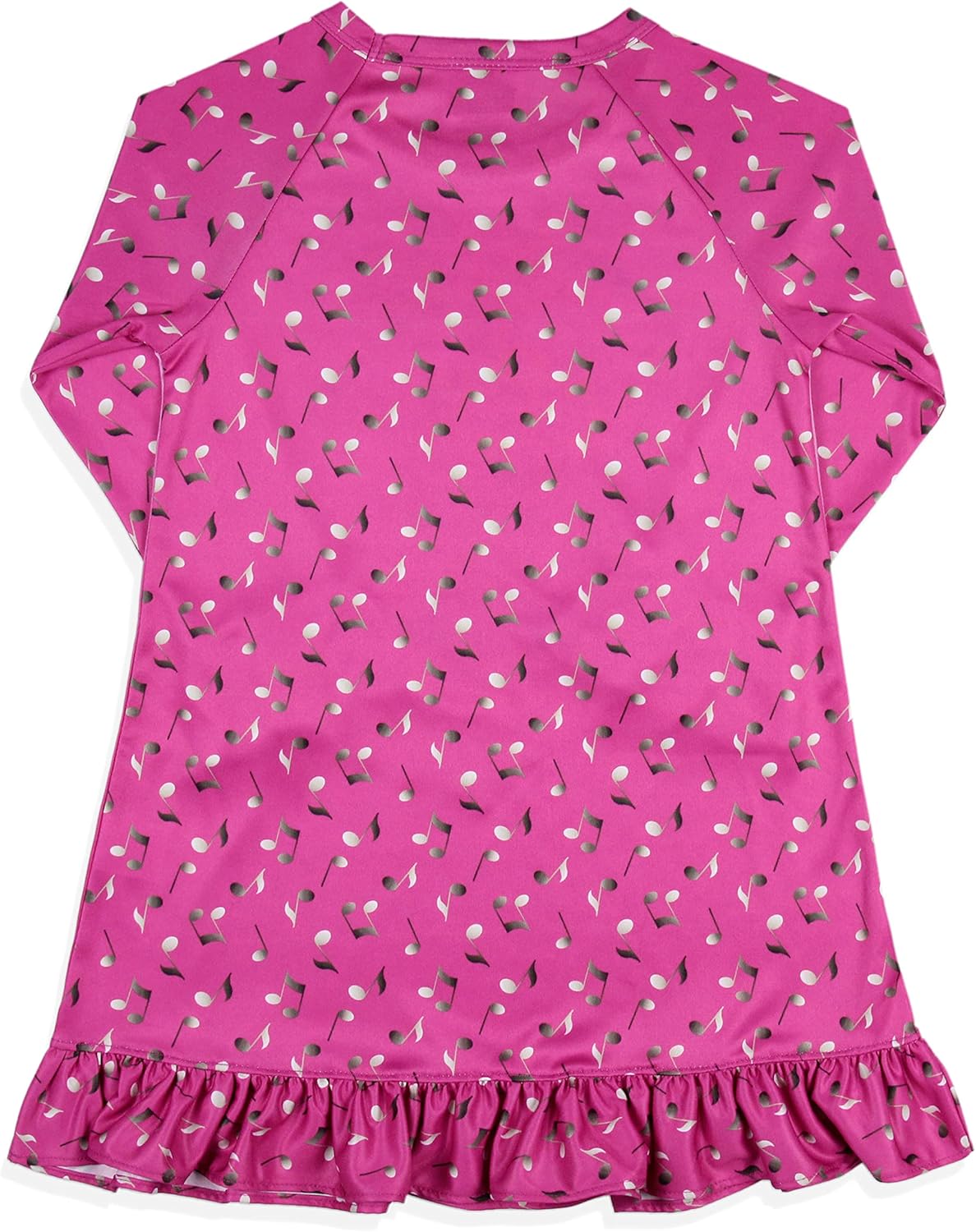 INTIMO Dreamworks Trolls Toddler Girls' Poppy Rock Sleep Pajama Dress Nightgown - Image 4