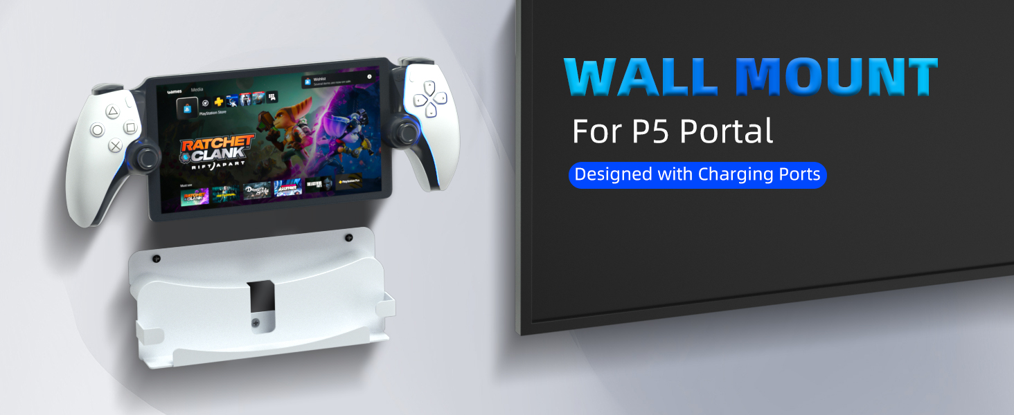 Amazon.com: WUXIDIXI PlayStation Portal Wall Mount, Wall Mounting