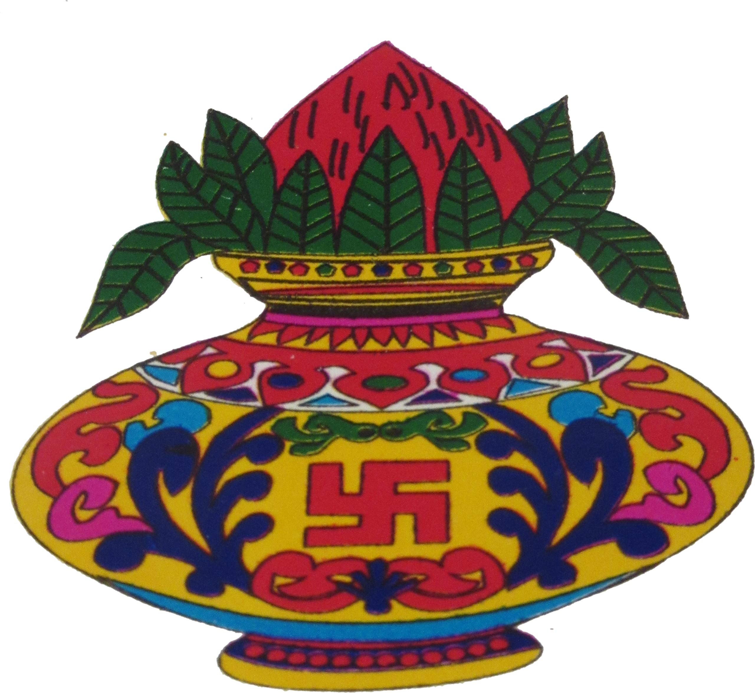 Suninow Metal laxmi Ganesh Idol | Diwali puja samagri kit | Diwali Products | Diwali Pooja kit with Laxmi Ganesh Yantra 4