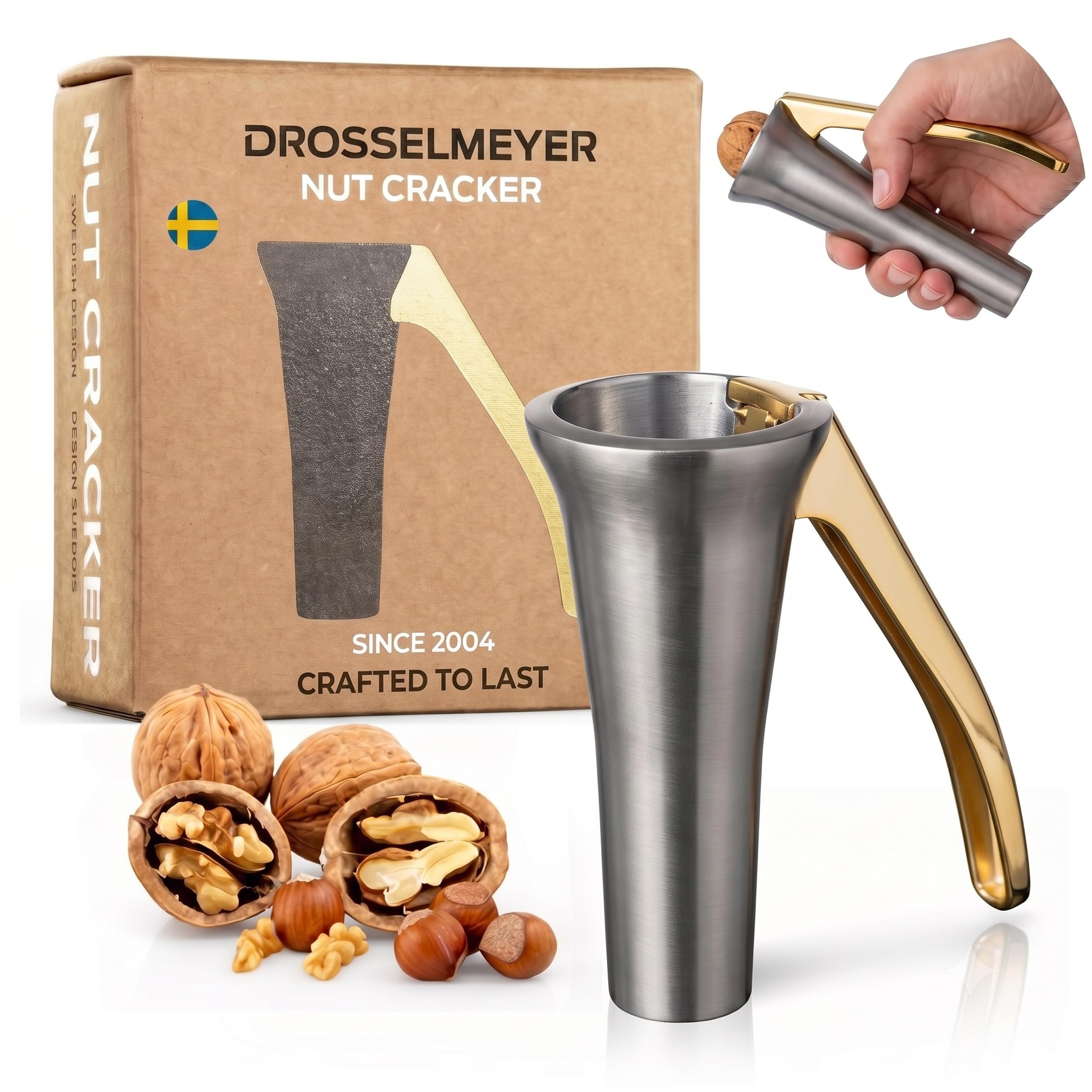 dasselmeyer casse-noix premium à levier