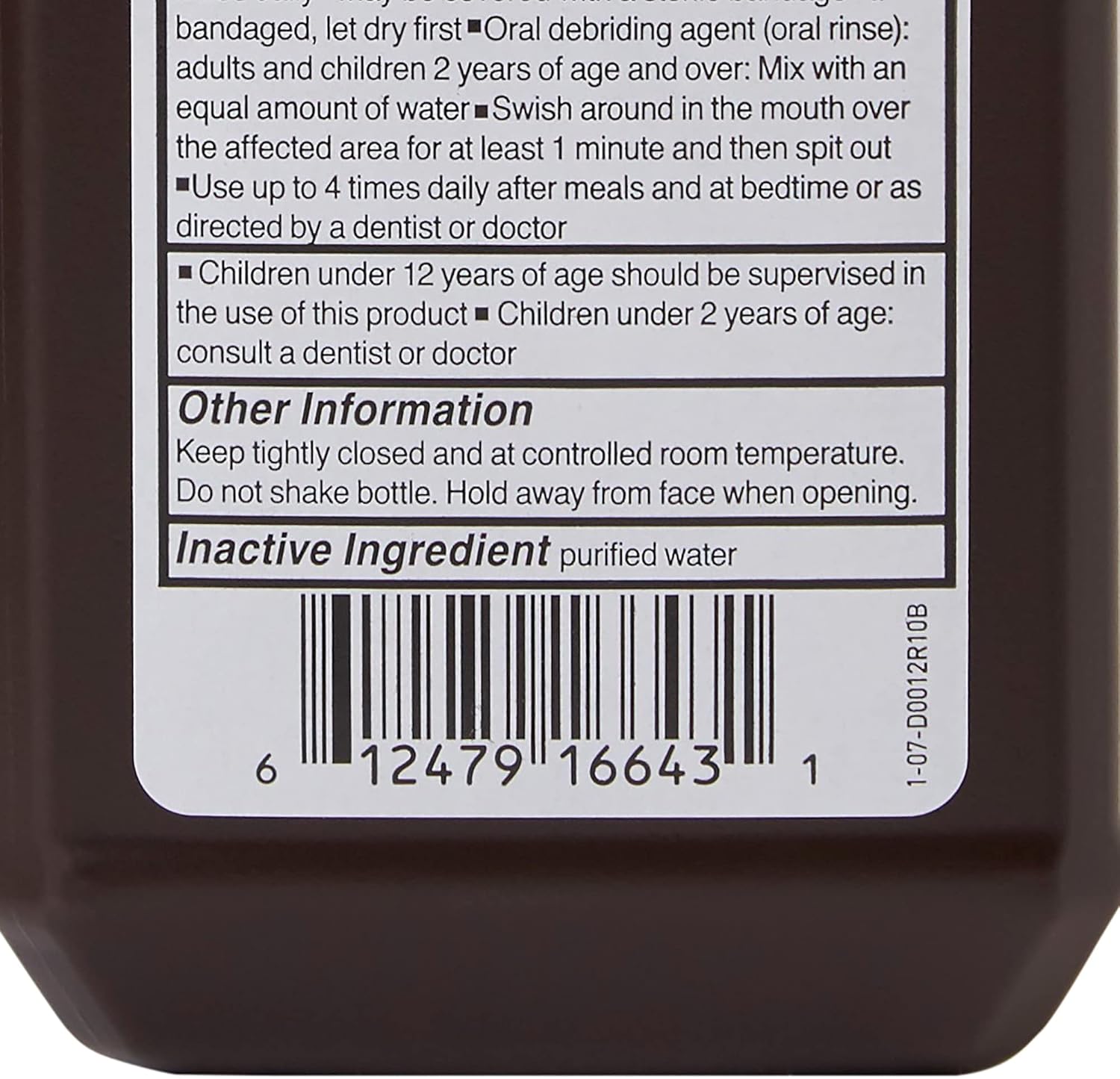 McKesson Antiseptic Hydrogen Peroxide 3% Strength 16oz Bottle (1 Bottle) : Health & Household