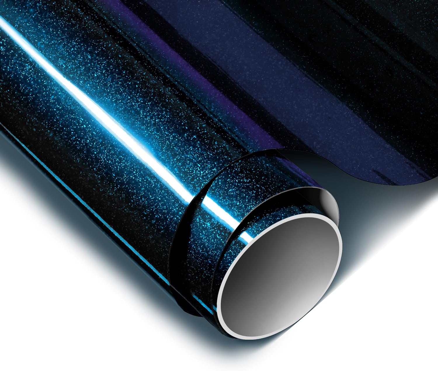 ColorFusion PPF by VViViD, Gloss Cosmic Blue Dry Apply PPF Vinyl Car Wrap Roll 6ft x 5ft