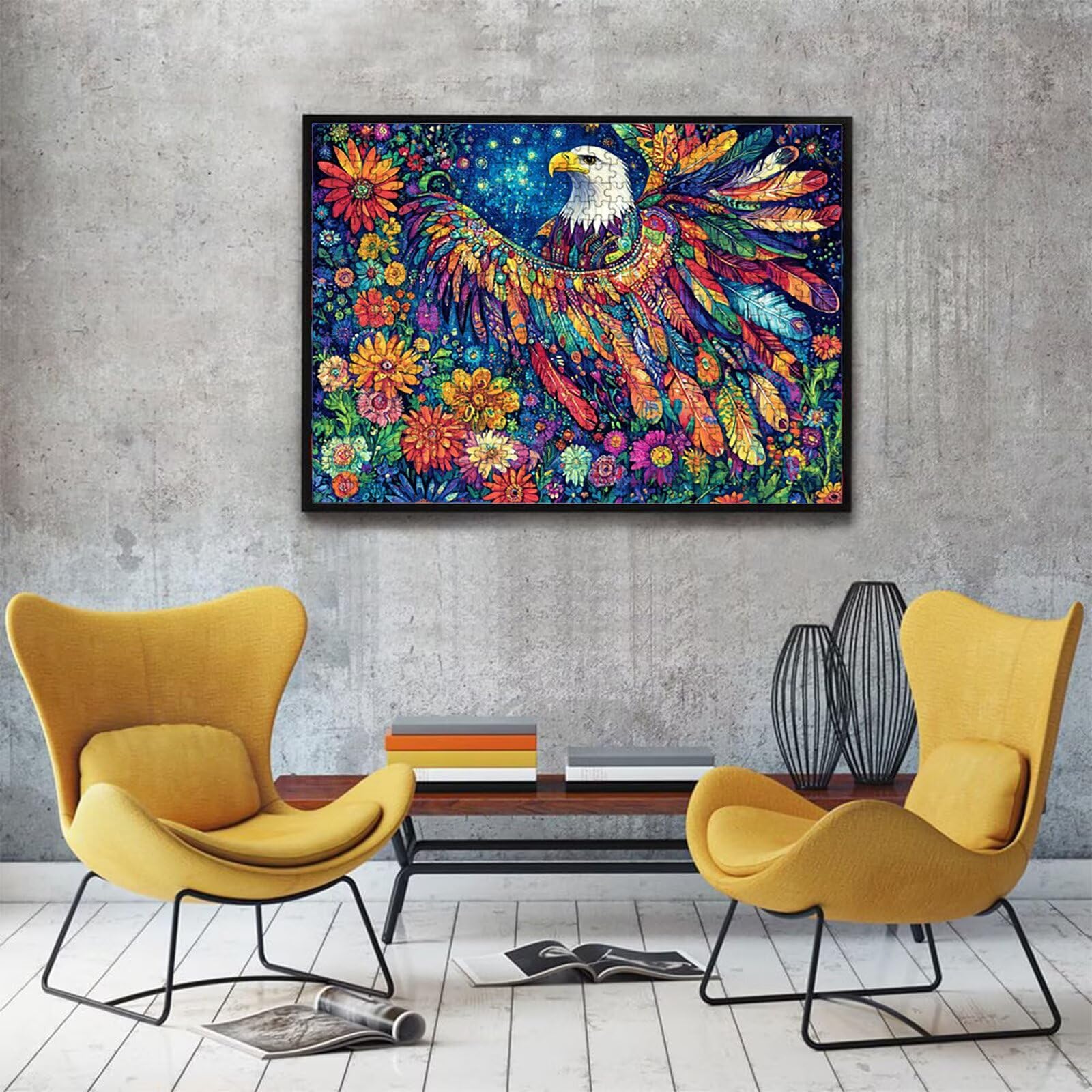 Puzzle 2000 sztuk | Puzzle w kolorze zwierząt 2000 sztuk dla dorosłych | Idealnie pasują | bez kurzu | Drewniane puzzle dla całej rodziny | Puzzle XL dla ekspertów | Prezent dla kobiet W3H-526