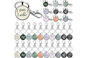 Inspirational Keychains in Bulk for Women and Men