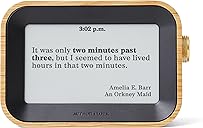 Author Literary Quote Clock – Tells Time Using Book Quotes | Unique Gift for Book Lovers | New Quote Every Minute Clock Vol 1