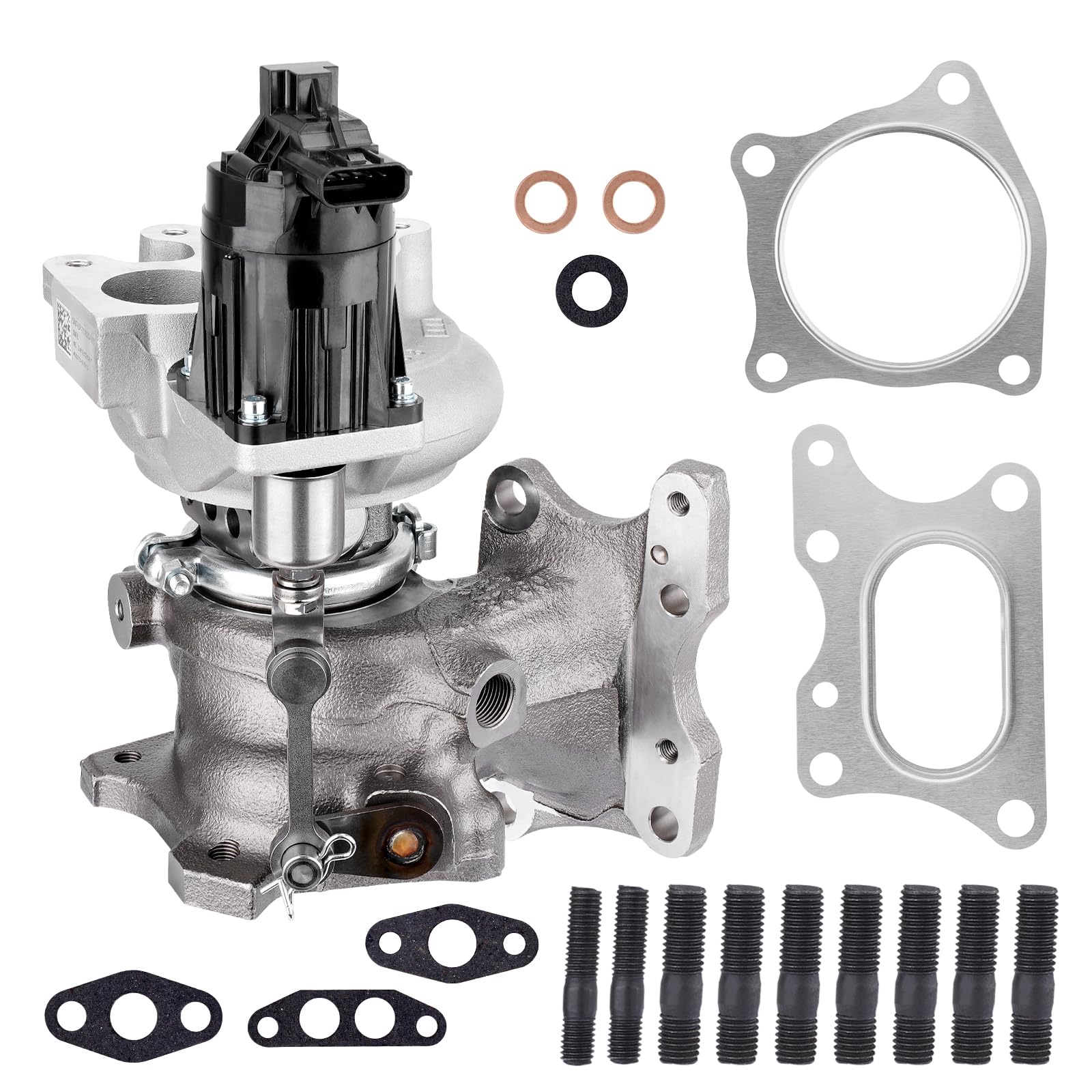 TD025L4B Complete Turbo Turbocharger Kit with Actuator & Gasket Compatible with Honda Civic 2016-2021 L4 1.5L, Turbo Charger Repalce# 49373-07012,