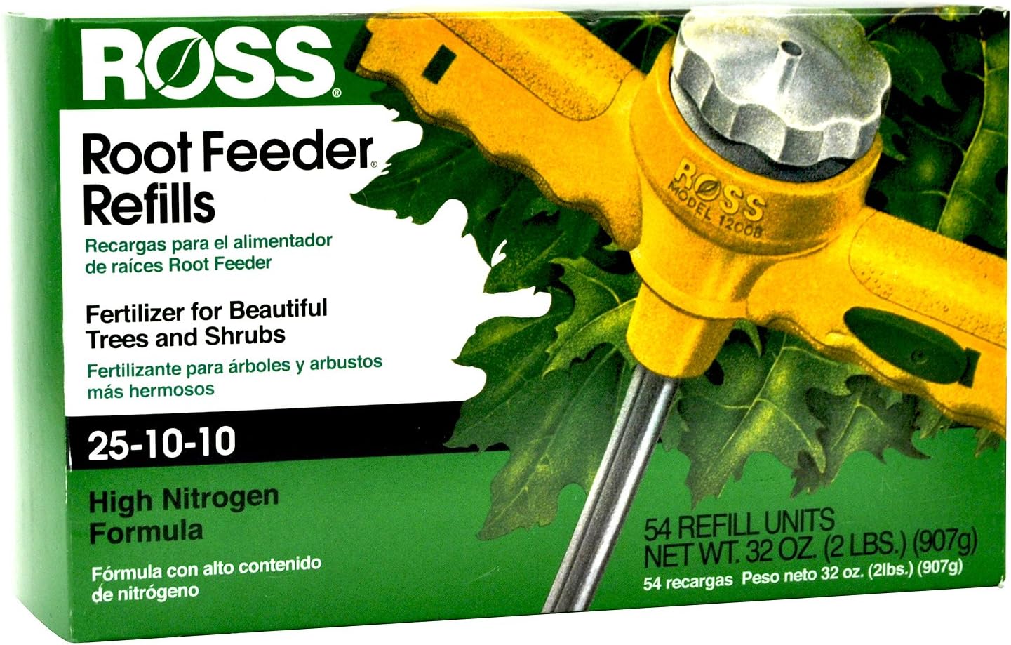 Ross 14680 Tree and Shrub Root Feeder Refills, 54, White