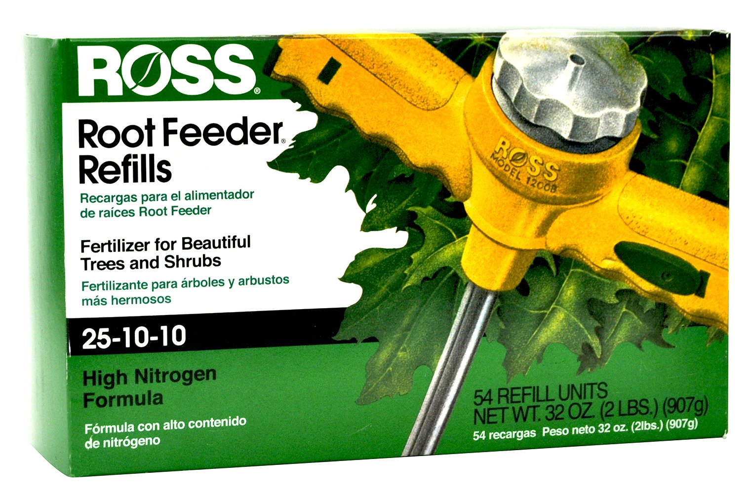Buy Ross 14680 Tree and Shrub Root Feeder, 54 Refills, White Online at