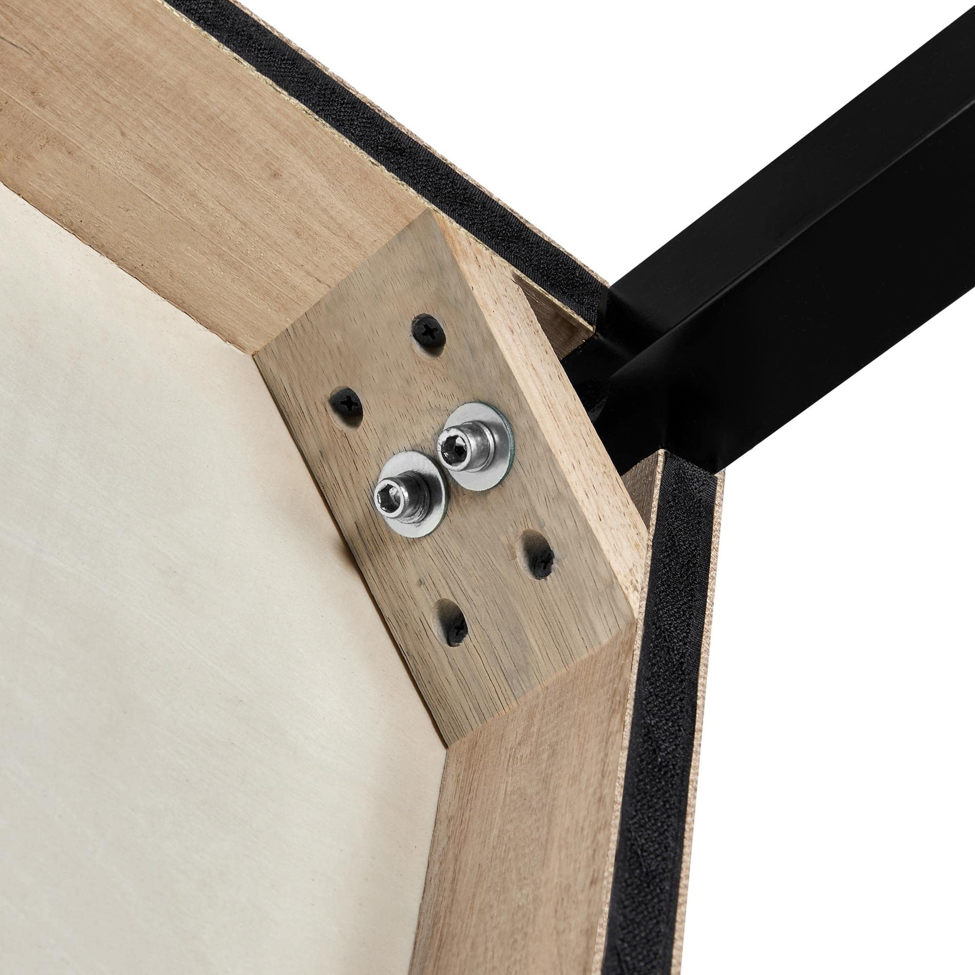 Yaheetech Esszimmerstühle 6er Set Küchenstuhl mit Hoher Rückenlehne, Khaki | Polsterstuhl bis 136 kg Belastbar, gepolsterte Sitzfläche aus Leinen, Beine aus Massivholz, für Küche und Esszimmer