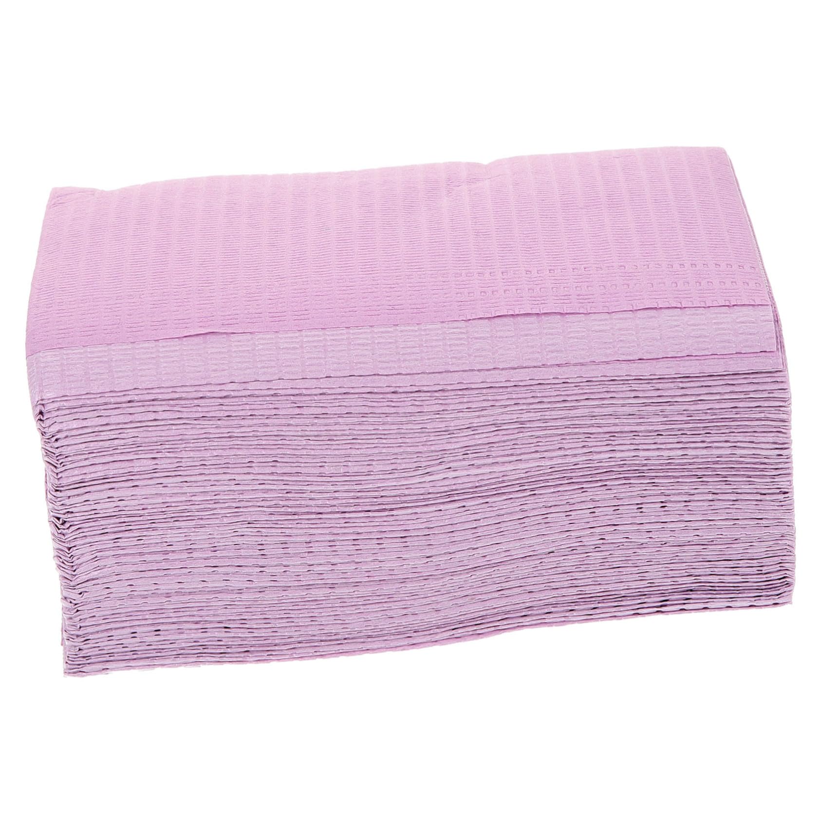 Hohopeti 125 feuilles Bavoirs Dentaires Jetables Tissu Non Tissé Lot de Pratiques et Barrières pour Usage Médical