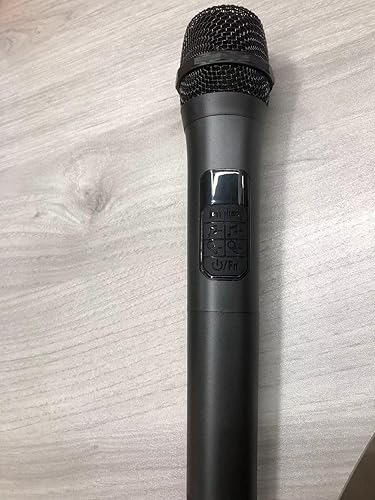 BIGASUO Micrófono 1 para máquina de karaoke (sin batería)