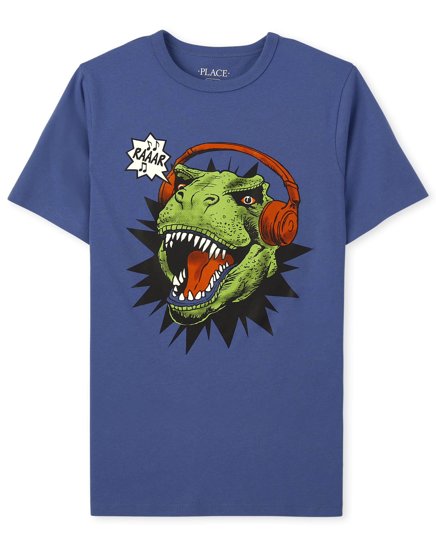 The Children's Place Boys' Dino Short Sleeve Graphic T-Shirts