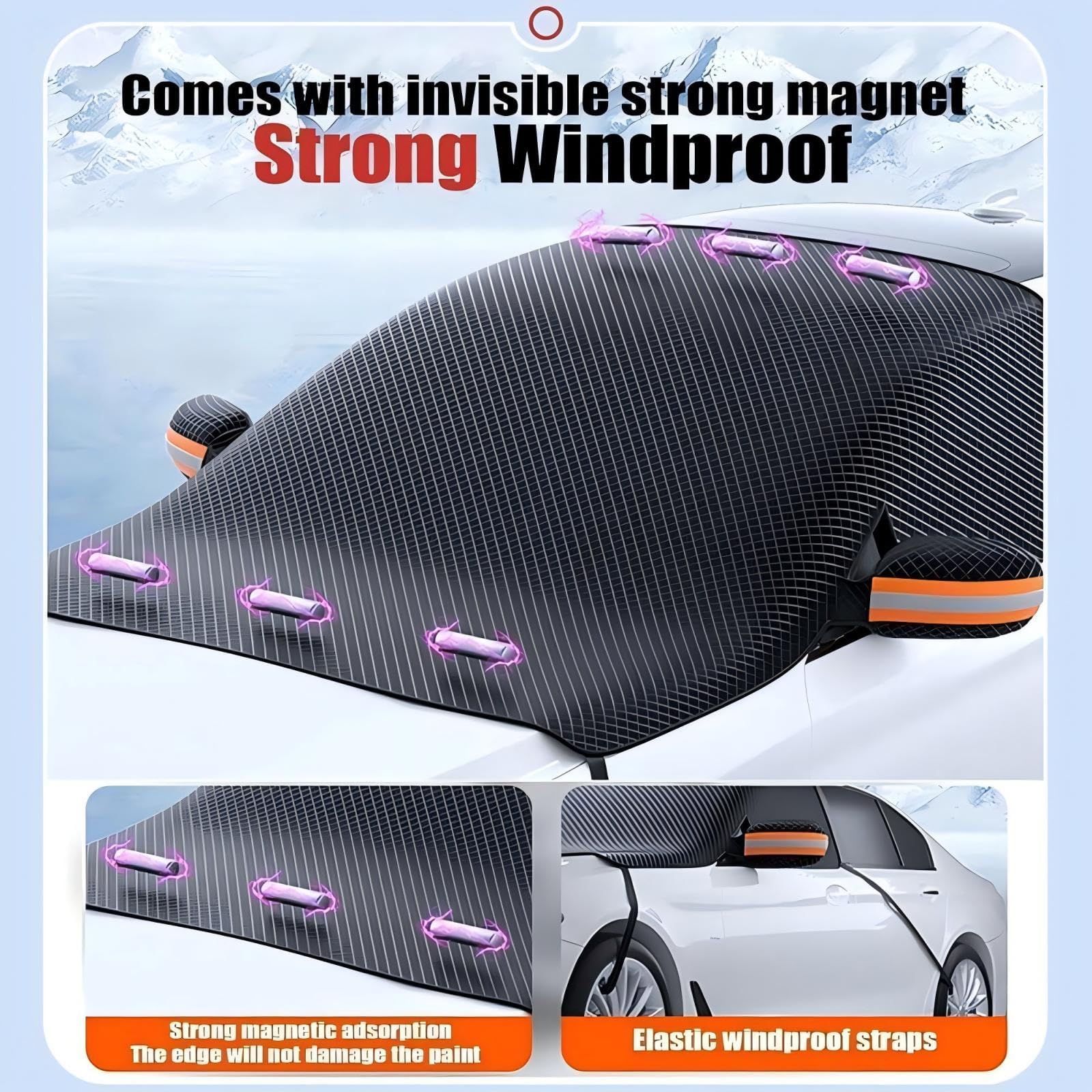 Frontscheibenabdeckung Für Ford Kuga 3 - Faltbarer Schneeschutz 2019-2024