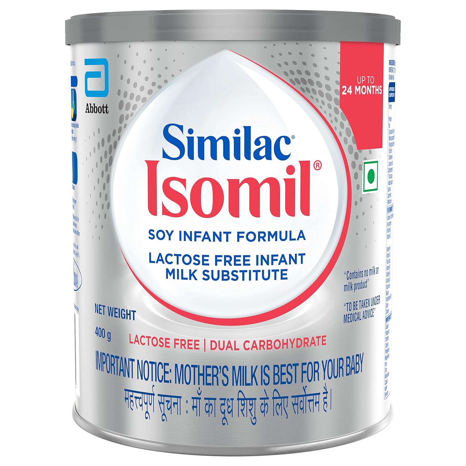 Similac Isomil Soy Infant Formula Powder, 400 Gm ubicaciondepersonas