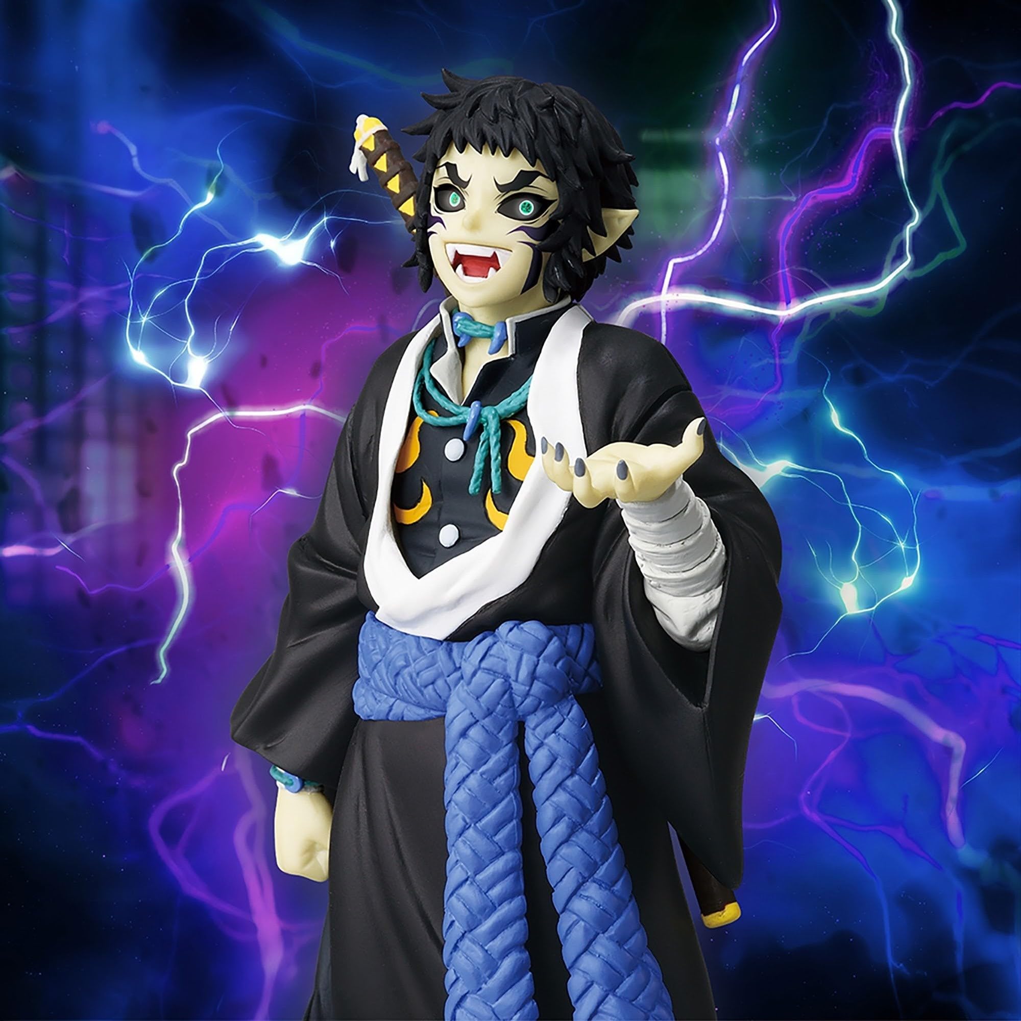 Amazon | 鬼滅の刃 フィギュア 獪岳 かいがく 鬼ノ装 拾伍の型 サイズ