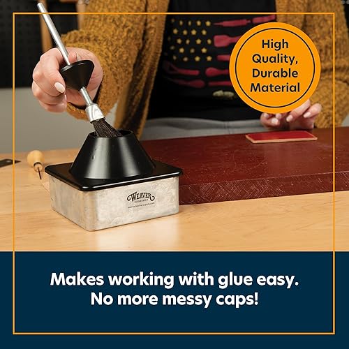 Miniatura 2 de Weaver Piel pegamento Bote, color negro