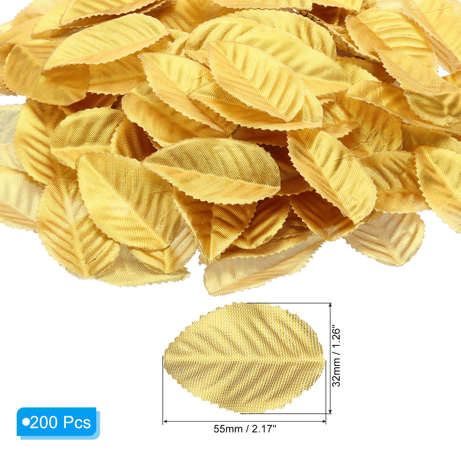 PATIKIL Gold Artificial Leaves - Image 2