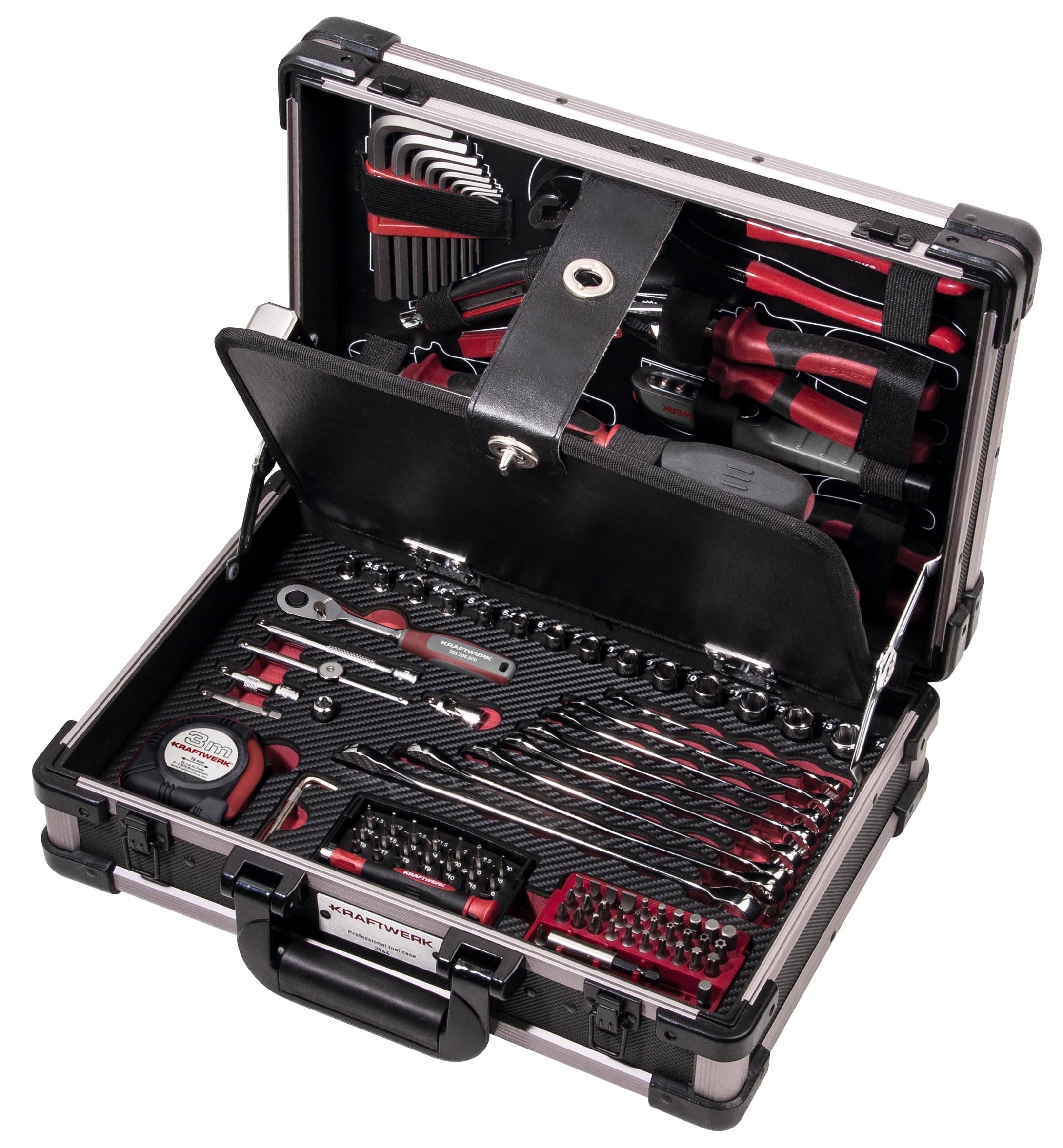 KRAFTWERK 3944 - Estuche profesional 123 pzs. KW
