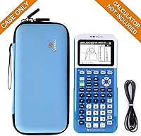 Vista 4 de Aproca Funda para calculadora compatible con Texas Instruments TI-84 Plus CE/TI-84 Plus/TI-83 Plus/TI-89 Titanio/TI-85 / TI-86 Calculadora gráfica a