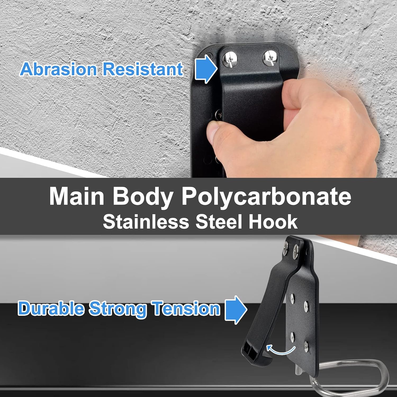 Heavaluefit HammerCatcher, Hammer Holder for Tool Belt, Quick Response Fit Up to 2" Tool Belt, Compatible with Claw Hammer, Hatchet and Mallet - Image 6