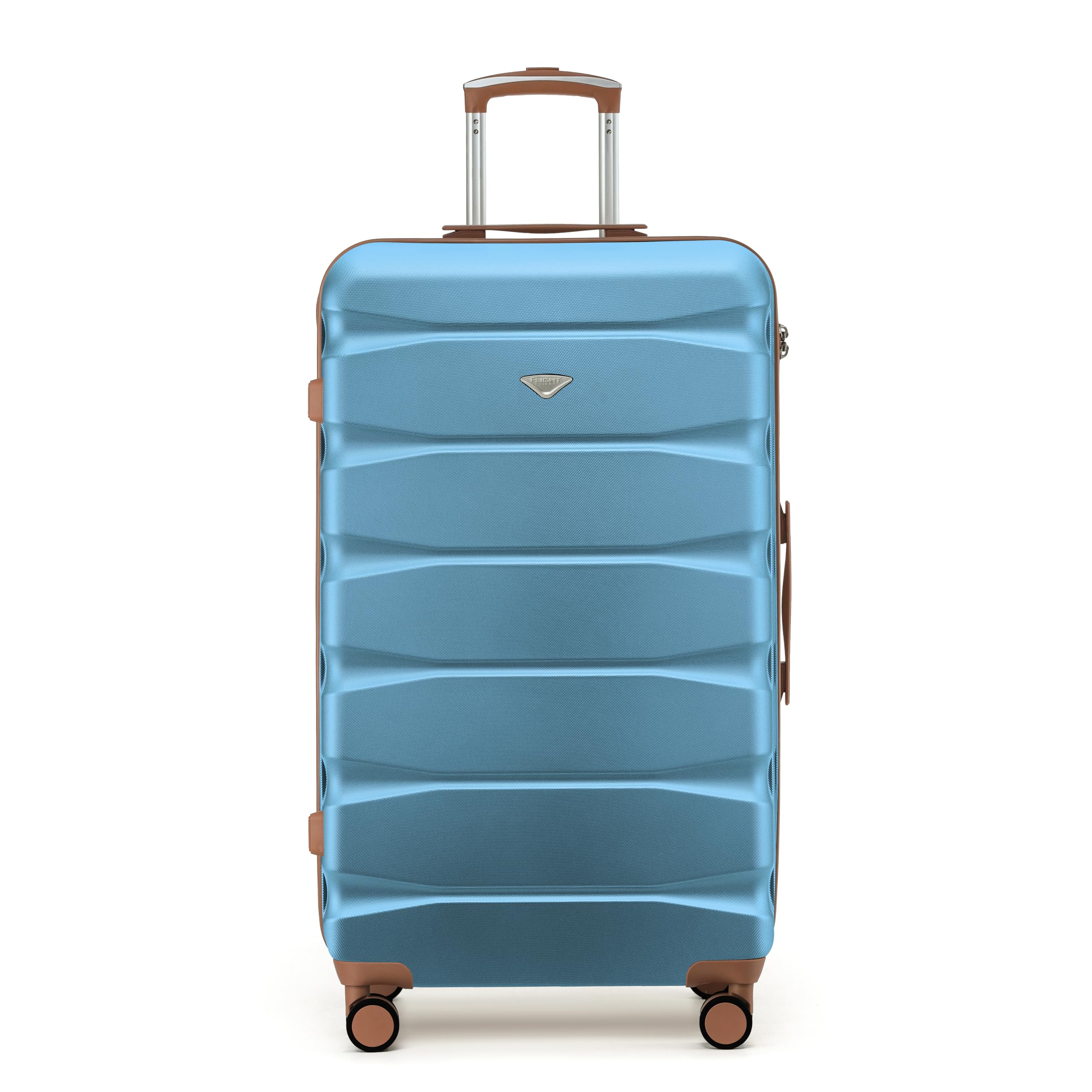 Flight Knight Lightweight 4 Wheel ABS Hard Case Medium Suitcase Approved for Over 100 Airlines Including easyJet, British Airways, Ryanair, Jet2, Emirates & Many More - Check-in Medium Size 25" — view 37