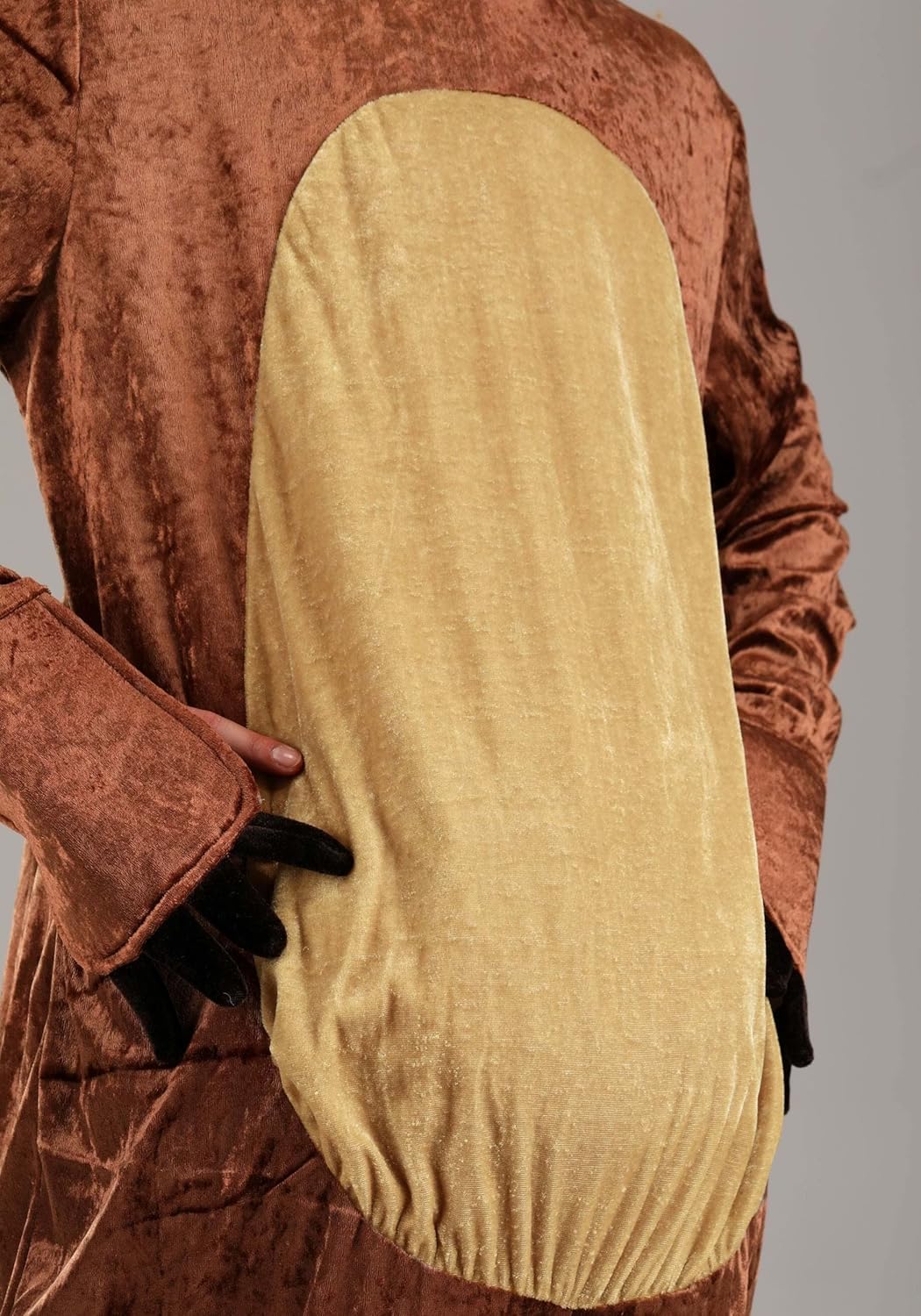 "Masha and The Bear Adult Bear Costume - Jumpsuit, Shoe Covers, Hand Covers, Hood - for Adults" - Image 5