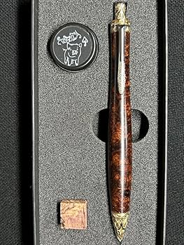 Amazon.co.jp: こぶた工房 ローズウッド瘤極上 彫金金具 木軸