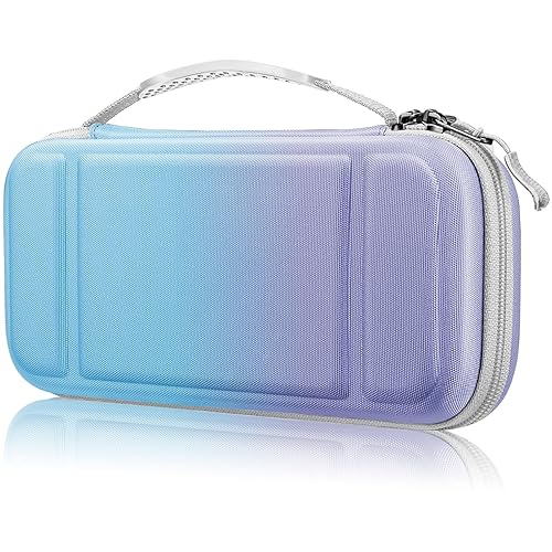 Fintie Carrying Case for Nintendo Switch Lite 2019, Shockproof Hard Shell Protective Cover Travel Bag w15 Game Card & 2 Micro SD Card Slots for