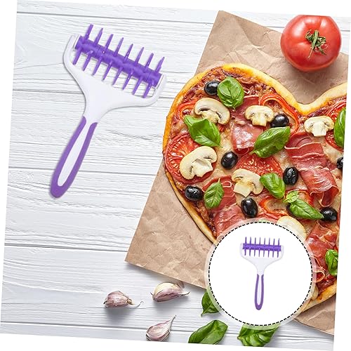 Miniatura 7 de SHOWERORO Rodillo de perforación para pizza, rodillo hecho para galletas, pan francés, masa de pizza, rodillo de pastelería, rodillo de pizza,