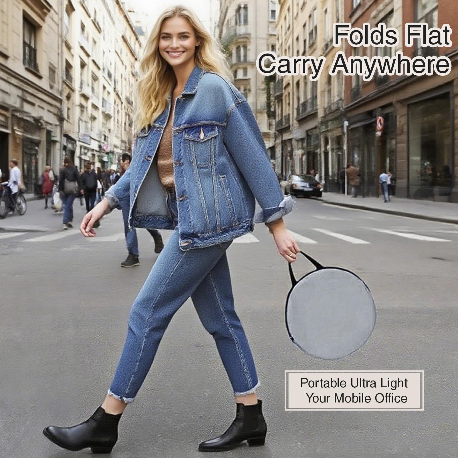 Pare-soleil portable pour ordinateur portable – Tente anti-reflets pour étudier, travailler en plein air, voyage et utilisation professionnelle – Protection d'écran pliable anti-reflet pour